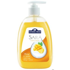 MYDŁO W PŁYNIE SARA 500ML DOZ MANGO CYTRYNA
