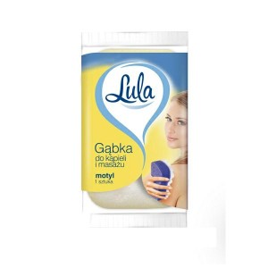 LULA GĄBKA DO KAPIELI I MASAŻU MOTYL