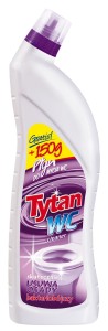 PŁYN DO WC TYTAN 700G FIOLETOWY+150G