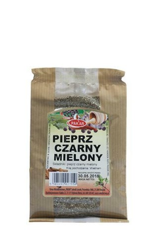 PIEPRZ CZARNY PAKAR 80G MIELONY