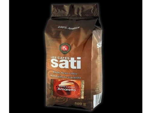 KAWA ZIARNISTA SATI 500G AMARETTO